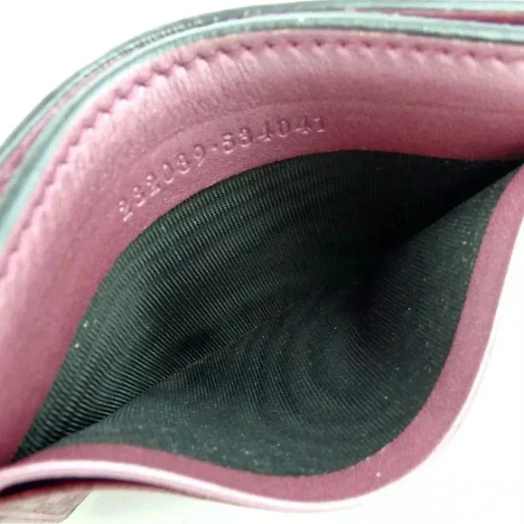 Authentic GUCCI 282089・534041 Micro Guccisima Card Case leather Pink - Picture 6 of 12